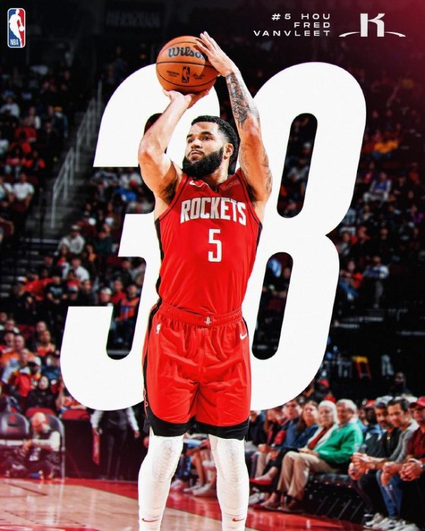 九游娱乐 范弗里特38分火箭险胜雷霆 骑士散伙绿军7连胜